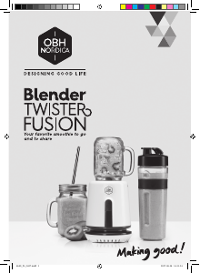 Bruksanvisning OBH Nordica 6650 Twister Fusion Blender