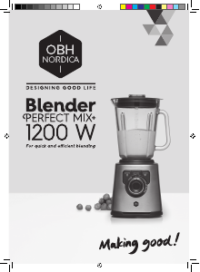 Brugsanvisning OBH Nordica LH811DS0 PerfectMix+ Blender