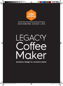 Manual OBH Nordica 2407 Legacy Silver Blast Coffee Machine