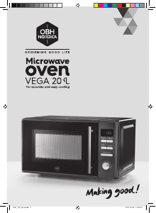 Manual OBH Nordica 7541 Vega Microwave