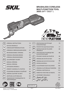 Manual Skil 3650 CA Sculă electrică multifuncţională