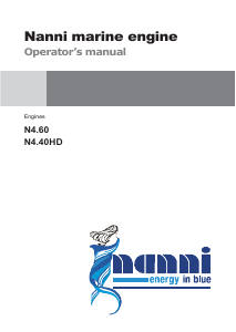 Bedienungsanleitung Nanni N4.40HD Bootsmotor