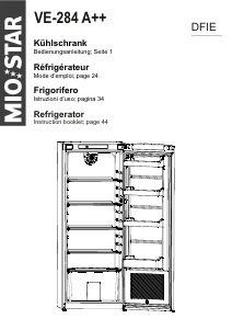 Manual Mio Star VE 284 Refrigerator