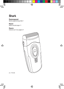 Mode d’emploi Mio Star Shark Rasoir électrique