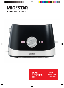 Bedienungsanleitung Mio Star Silverline 800 Toaster