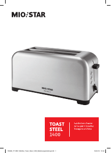 Bedienungsanleitung Mio Star Steel 1400 Toaster