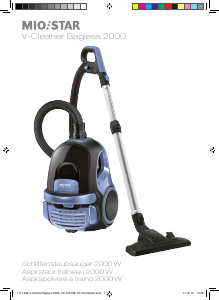 Mode d’emploi Mio Star V-Cleaner Bagless 2000 Aspirateur