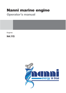 Mode d’emploi Nanni N4.115 Moteur de bateau