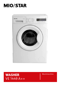 Bedienungsanleitung Mio Star VE 1449 Waschmaschine