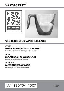 Mode d’emploi SilverCrest IAN 330794 Balance de cuisine