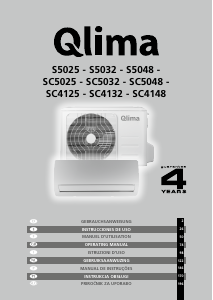 Manual de uso Qlima S 5048 Aire acondicionado