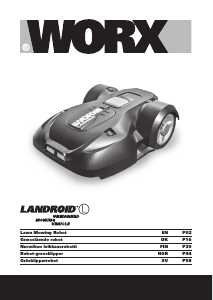 Käyttöohje Worx WG792E Landroid L Ruohonleikkuri