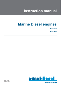 Mode d’emploi Nanni V6.200 Moteur de bateau