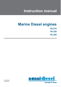 Mode d’emploi Nanni V6.320 Moteur de bateau