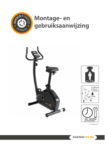 Handleiding Darwin HT 30 Hometrainer