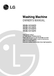 Manual LG WD-12316FD Washing Machine