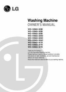 Handleiding LG WD-12397TD Wasmachine