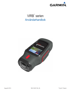 Bruksanvisning Garmin VIRB Elite Actionkamera