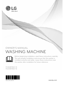 Manual LG FH4A8FDN8 Washing Machine