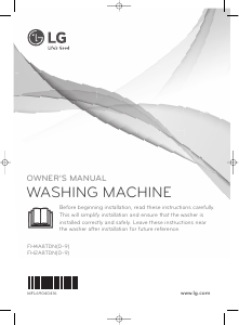 Manual LG FH2A8TDN8 Washing Machine