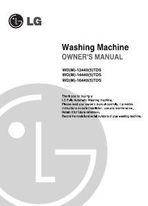 Handleiding LG WD-14445TDS Wasmachine