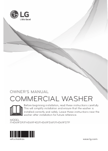 Manual LG FH069FDP Washing Machine