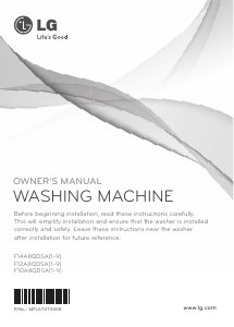 Manual LG F14A8QDSA Washing Machine