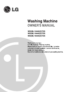 Handleiding LG WD-14440TDS Wasmachine