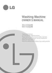 Handleiding LG WD-14123RD Wasmachine