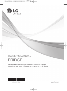 Manual LG GL5141AVAW1 Refrigerator