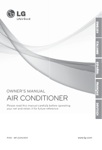 Manual LG ASNW126F1G0 Air Conditioner