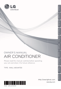 Manual LG CS24AQ Air Conditioner