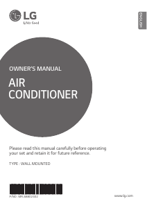 Manual LG E09EM Air Conditioner