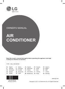 Manual LG G09WL Air Conditioner