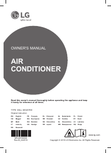 Instrukcja LG AC09BT Klimatyzator