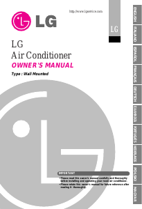 Manual LG S12AQU Air Conditioner