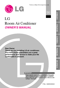 Manual LG ASUH096UUM3 Air Conditioner