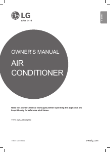 Manual LG P24EN Air Conditioner
