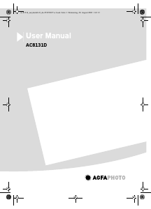 Használati útmutató Agfa AC 8131D Digitális fényképkeret