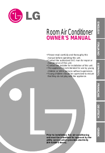 Manual LG LS-M3061CL Air Conditioner