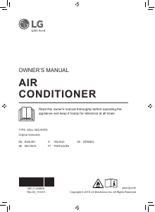 Manual LG A09FT Air Conditioner