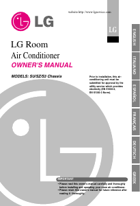 Manual LG ASNH126URM0 Air Conditioner