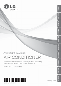 Manual LG S09MH Air Conditioner