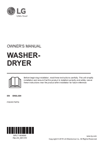 Manual LG FWV917WTS Washer-Dryer