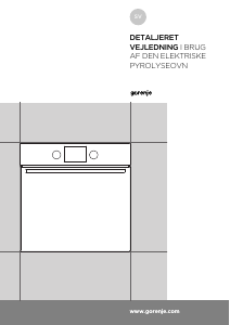 Bruksanvisning Gorenje BOP637E17X Ugn