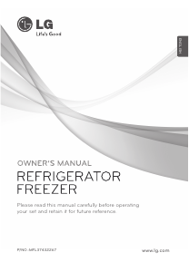 Manual LG GCF409BSQW Fridge-Freezer