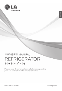 Manual LG GB3133PVGW Fridge-Freezer