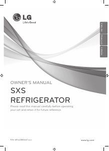 Manual LG GWL227HSQA Fridge-Freezer