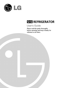 Manual LG GR-L207MGHA Fridge-Freezer