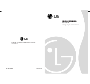 Handleiding LG GRF459BBQA Koel-vries combinatie